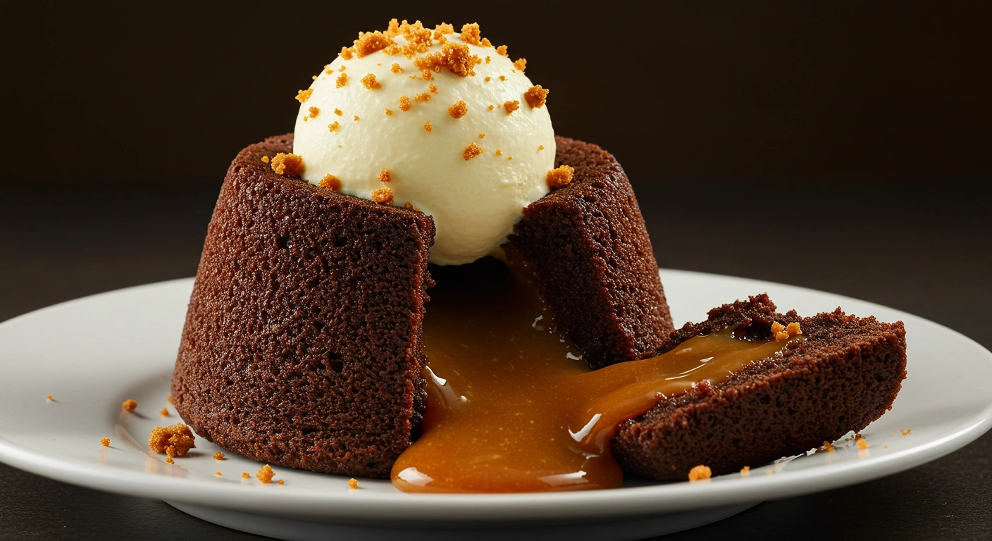 Biscoff Lava Cake - tertiary view
